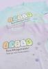 Kaituck Family Sumikkogurashi Kids' Pajamas, Short Sleeves and Shorts, Raglan Sleeves, 100% Cotton Jersey, Summer (130cm, Purple)