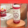 Year Of The Horse Portable Thermos Mug With Ceramic Inner And Travel Cap For Outdoor Use