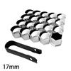 20 STUKS Universele Auto Wiel Schroefdop Band Moer Decoratieve Beschermhoes