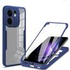 360 Full Body Protective Phone Case For Realme C21 C21Y C25 C25S C25Y Transparent PC+TPU Shockproof Bumper Cover Realme C25Y