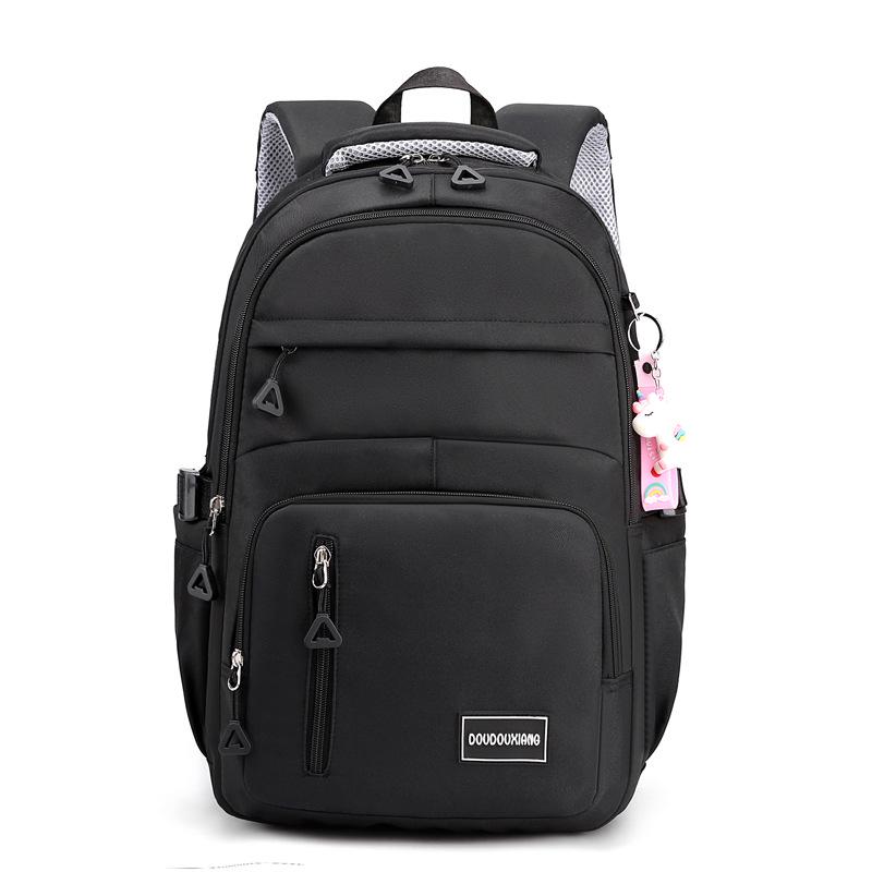 Trendy Large-Capacity Girly Backpack - Multi-Compartment Casual School/Travel Bag
