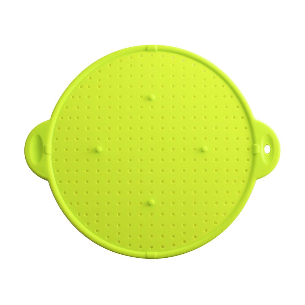 Silicone World Silicone Splash-Proof Net Oil-Proof Splash Cover Pot Pad Steamer Pad Pot Lid Water Filter Strainer Kitchen Tools