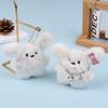Ciondolo Coniglio Volante Cucciolo Bambola Peluche Carina Ciondolo Borsa Accessori Cuore di Ragazza Portachiavi Coppia