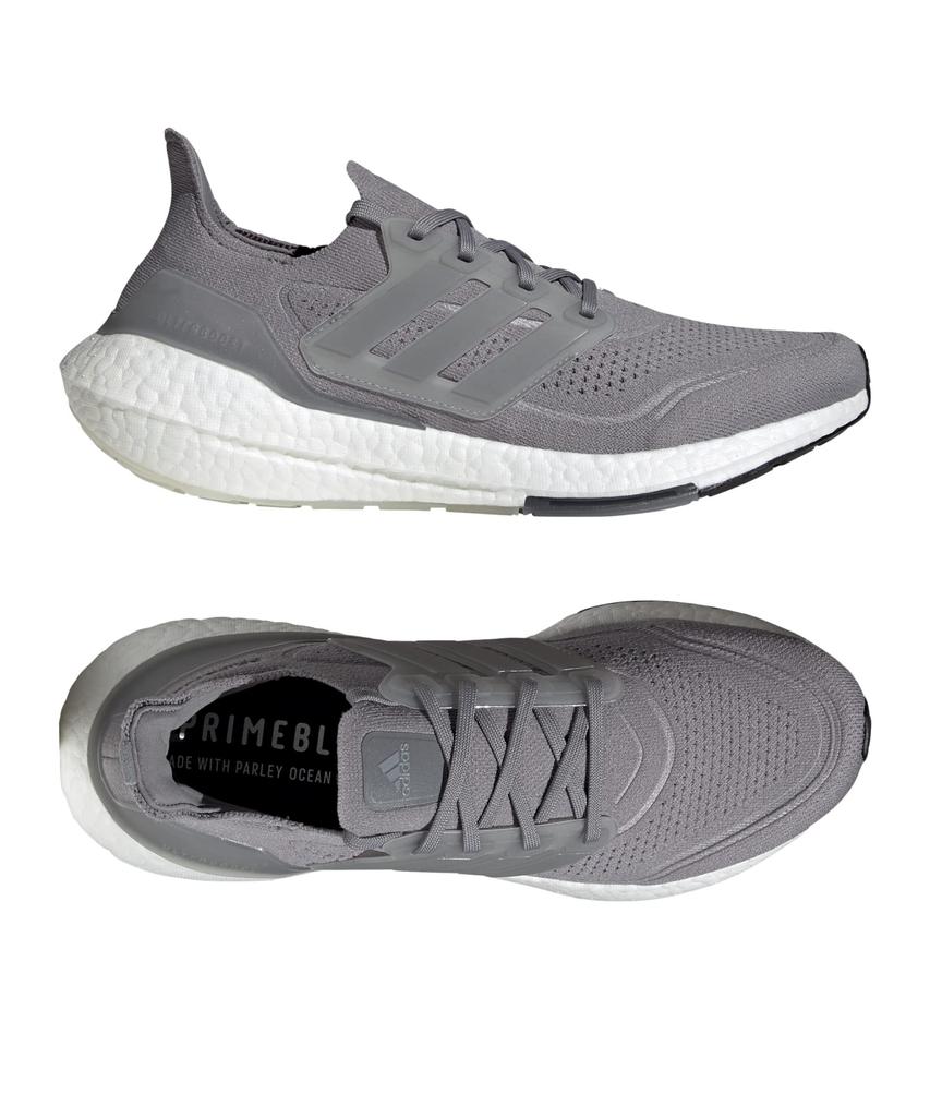 Pantofi de alergare Adidas Ultra Boost 21 KYQ93 Tokyo, BTB15, Gri Trei/Gri Patru (FY0381), Mărimea 26,5 cm