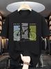 Trendy Printed Tshirts For Unisex Regular Standard Fit Comfortable Short Sleeve Casual Tee Versatile Everyday Fashion Outfit Top