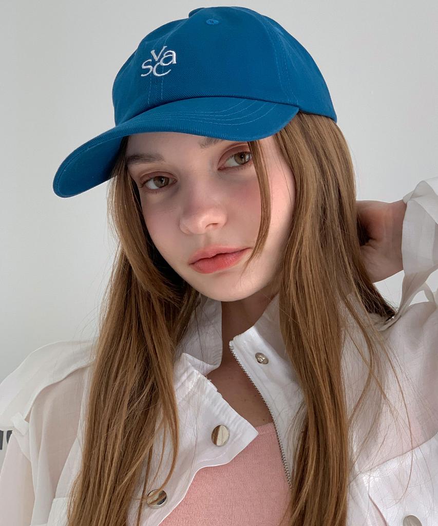 Baseukala Vasc Logo Stitch Embroidered Ball Cap Blue