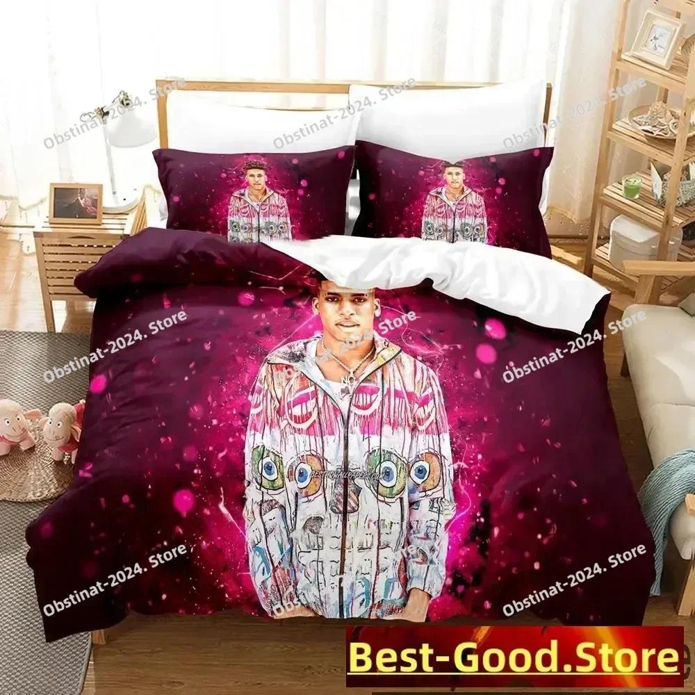 New NLE Choppa Rapper Bedding Set Duvet Cover Full Queen King Size Pillowcase Bed Printed Bed Set Aldult Kid Bedroom Single Twin