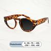 Klassische Retro Runde Myopiebrille mit Sehstärke Anti Blaulicht Optische Brille für Männer Frauen