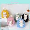 Adorable Children's Mini Backpack Soft Plush Rabbit Design Lightweight Shoulder Bag