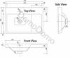 Bonita Bathroom Set, Cabinet with Sink 80x60 & Mixer Tap, Trap, Click-Clack Waste