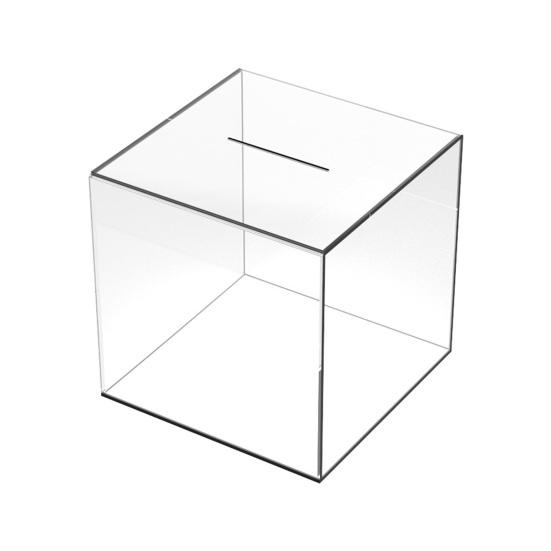 Coins Bank Large Capacity Enter Only Dustproof Space-saving Empty Storage Lightweight Transparent Acrylic Piggy Bank Birthday Gift