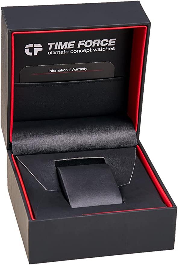 TIME FORCE Watch TF2588L-03M. Quartz, Blue Color. Woman.