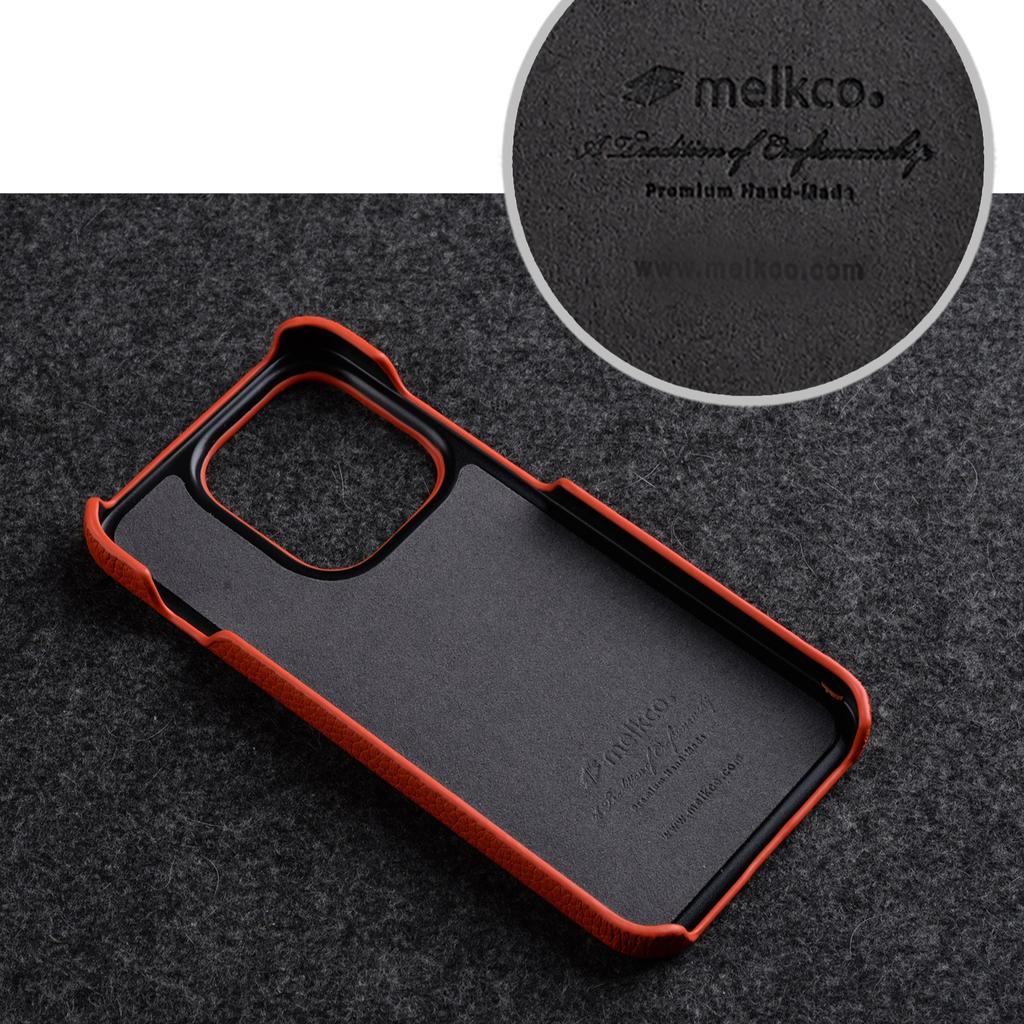 Melkco 100% Genuine Leather Case for Oneplus 15 Oneplus15 Lichee Pattern Cowhide Phone Cover Microfiber Linning Inside Cases