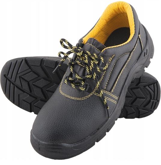 Leather work shoes BRYES-P-SB BY size 46