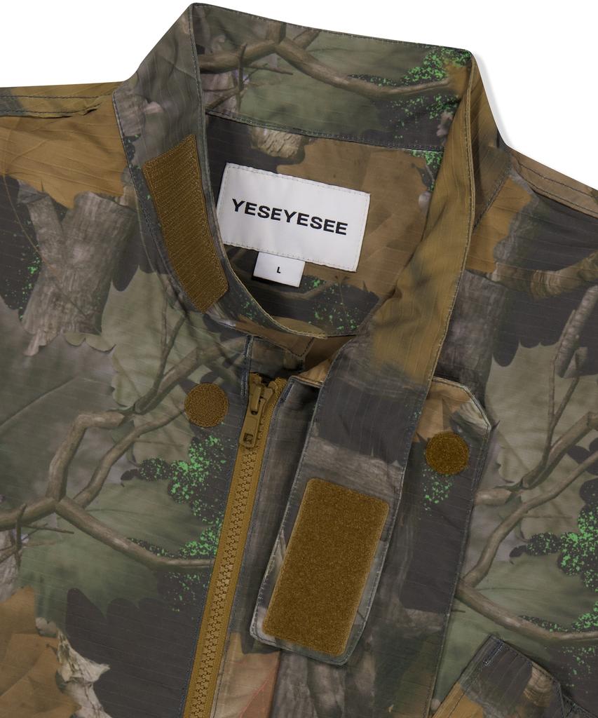 Yeseyesee Utility Field Jacket Camo