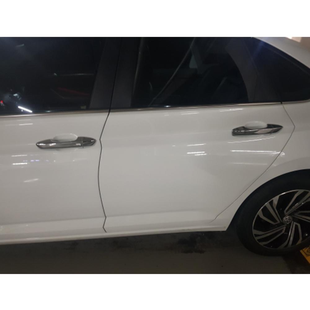 For Volkswagen VW Jetta A7     Durable Chrome Door Handle Cover Trim Car Accessories Styling Stickers