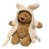 Cute Bear Bathrobe Bear Super Cute High Value Plush Doll,cute Plush Doll