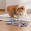Pet Licking Mat Pet Eating Ware Dog Slow Food Mat Placemat Lick Pad Dog Feeder Supplies Suction Cup Dog Bathing Distraction