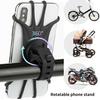 Phone Holder Non-slip Rotation Universal Handlebar 360 Degree Mounted Navigation Phone Bracket