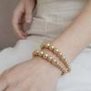 Jean Paul Clarisse Echelle Metal Ball Banding Bracelet JB-22-051B