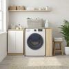 Washing Machine Cabinet Sonoma 87 X 60 X 89 Cm Engineered Wood