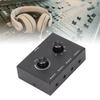 3.5mm Stereo Stereo Passive Switcher 1 In 4 Out 4 In 1 Out Manual Selector For Speaker