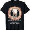 Agnus Dei Sanctus Traditional Latin Mass Catholic T-Shirt