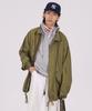 At The Moment Garment Washed Cotton Field Jacket_Olive