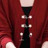 5 Pcs Chain Button Pins Cardigan Closure Fastener No Sewing Detachable Decorative Buttons for Sweaters Cardigans Shawls