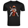 Astronaut Playing Guitar Space Rock Graphic T-Shirt
