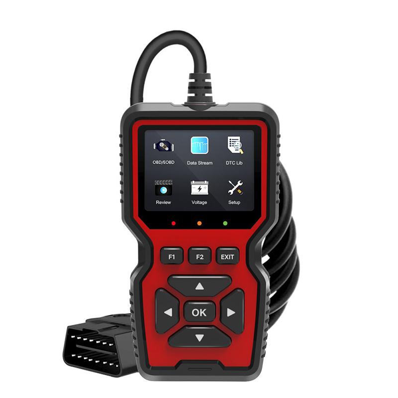 Automatic Scanner For Car Clearing Fault Code Reader OBD2 Check Engine Battery Tester Diagnostic Instrument Multi Languages