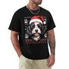 Bordoodle Ugly Sweater Christmas T-Shirt Large Size Loose Casual Tee