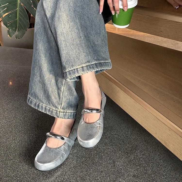 Fashion Flats Women Shoes Shallow Spring Loafers Shoes 2025 New Trend Cozy Sandals Walking Dress Casual Party Shoes for Women