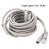 5M10M15M20M RJ45+DC Ethernet CCTV Cable for IP Cameras NVR System 10Mbps100Mbps (5M)
