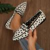 Chaussures Plates Mode Femme Nouvelles Ballerines Pointues Mocassins Pieds Nus Slip-on Décontractées Chaussures de Bureau pour Femmes Chaussures Plates de Marque de Luxe pour Femmes