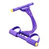 Pedal Resistance Band with Handle, 10-Tube Pedal Ankle Puller Exerciser, Multifunction Tension Rope for Arm, Leg, Waist, Shoulder Training