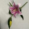 Realistic 3d Cloth Artificial Lilies Fake Flowers For Wedding Decor Home Staging Photography Props