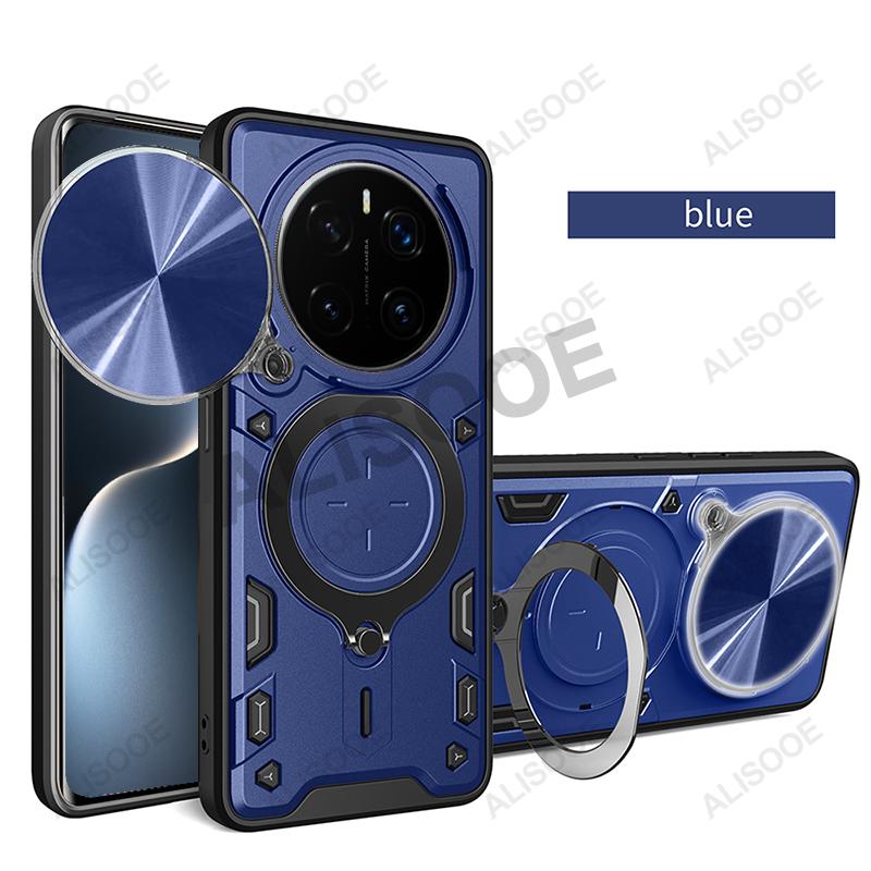 Armor Funda für Honor Magic 7 Pro Hülle Schiebbarer Kamera-Ringständer Schutz Handyhülle für Honor Magic 7 Pro 5G Stoßfest Capa