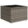 Vidaxl 8-Cz. Garden Furniture Set With Cushions, Grey, Poly Rattan