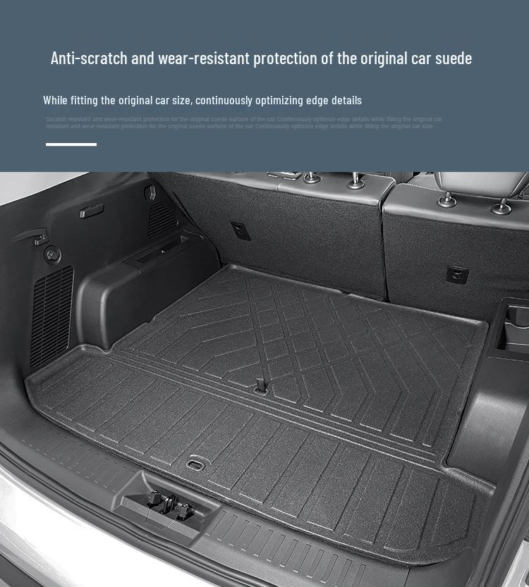 Waterproof TPE Trunk Mat for 2023-2024 Chery Tiggo 90 PLUS