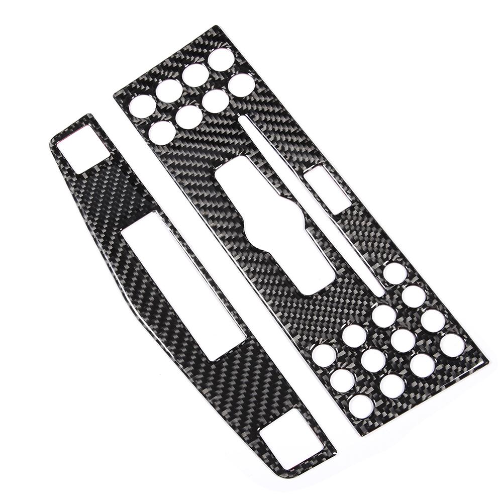 Anglies pluošto centrinės konsolės navigacijos skydelio apdaila, tinkama Mercedes Benz C klasės W204 2005–2012 m.