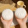 Gogoașă Moale Gălușcă Squishy Jucărie Strivibilă pentru Ameliorarea Stresului Kawaii Jumbo Gogoașă la Abur Jucărie de Decompresie Cadou pentru Copii Adulți