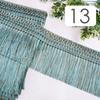 11M Luxury Trim Fringed Tassel 12cm Wide Lace Trims Fabric Handmade DIY Tablecloth Curtain Garment Decor Accessories