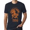 Men's Vintage Tee Shirt Graphic T Shirt Baseball Since 1996 Navy