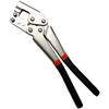 Light Steel Keel Crimping Pliers Metal Stud Crimper Tool with Single Hole Punch and Comfortable Handle for Ceiling Decoration