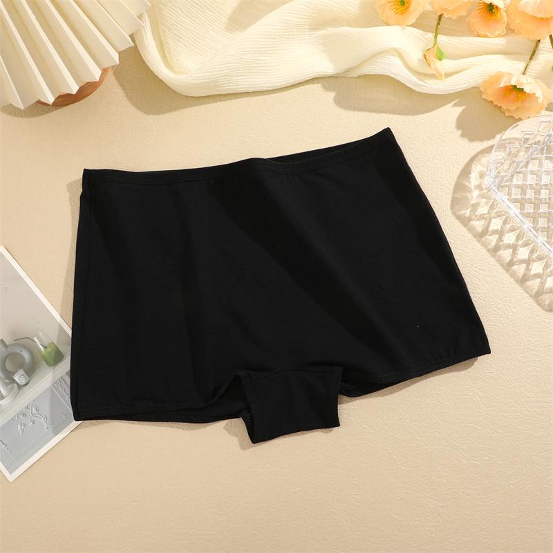 Women's Cotton Boxers Panties Female Seamless Sports Boyshorts Underwear Female Solid Comfort Lingerie Safty Shorts XS-XL 2024