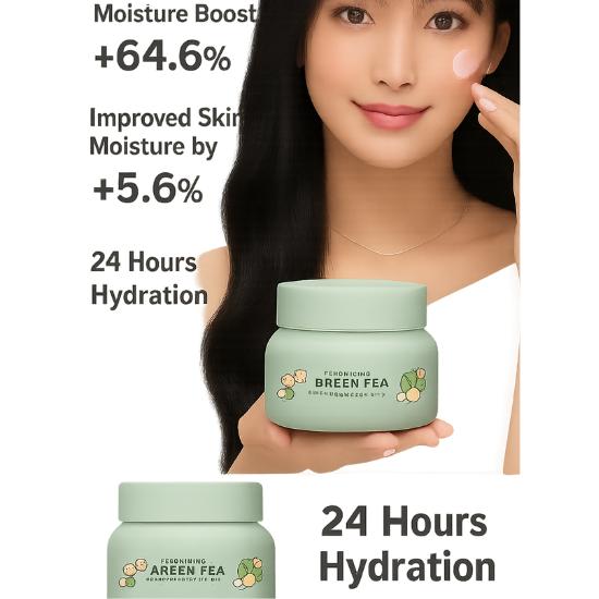 TONYMOLY LINE FRIENDS Minini Green Tea Moisture Cream 100ml