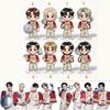 1pc Kpop Stray Kids Member 6cm Stand Cute Kawaii Chef Kitchen Utensils Chibi Figure Desktop Decoration Sign, SKZ Merch STAY Fans Collection Gift