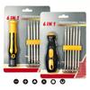 6 In 1 Manipulation Proof Safety Magnetic Screwdriver Set, Flat Hand Tool with Hexagonal Torx Screwdriver Head