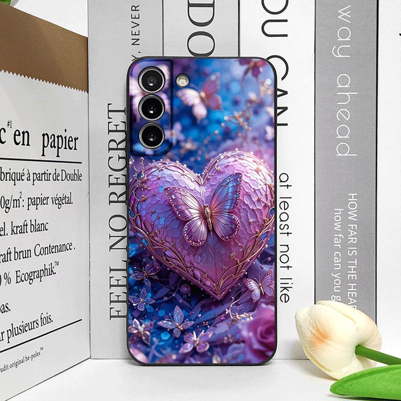 Luxus Art Schmetterling Blumenmuster Handyhülle für Honor Huawei 200 100 400 PRO 90 Lite Magic 7 6 5 Pro 5G Stoßfest Weiche Hülle